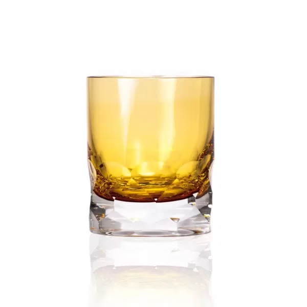 Rolf Glass Vienna 7 oz. Amber Old-Fashioned (Set of 2)