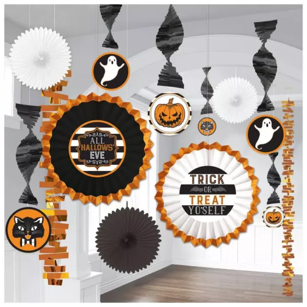 Amscan Halloween 16 in. Hallows' Eve Room Decorating Kit (2-Pack)