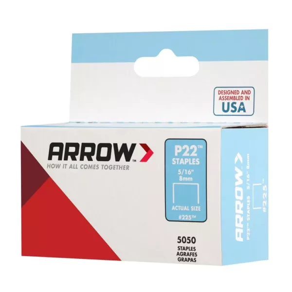 Arrow 5/16 in. Staples (5,050-Pack)