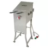 Bayou Classic 4 gal. Bayou Fryer with 2 Stainless Steel Baskets