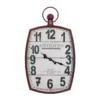LITTON LANE 33 in. x 19 in. Antique Reproduction Style Wall Clock
