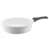 Berndes Vario Click Pearl 6 qt. Cast Aluminum Ceramic Nonstick Saute Pan in White