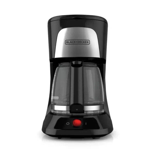 BLACK+DECKER 5-Cup Black Coffeemaker