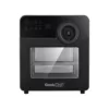Boyel Living 15 Qt. Black Stainless Steel 16 in 1 Digital Air Fryer Oven with Rotisserie and Dehydrator, 8 Accessories Included