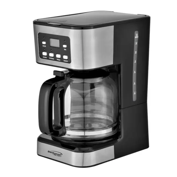 Brentwood Appliances 12-Cup Black Digital Coffee Maker