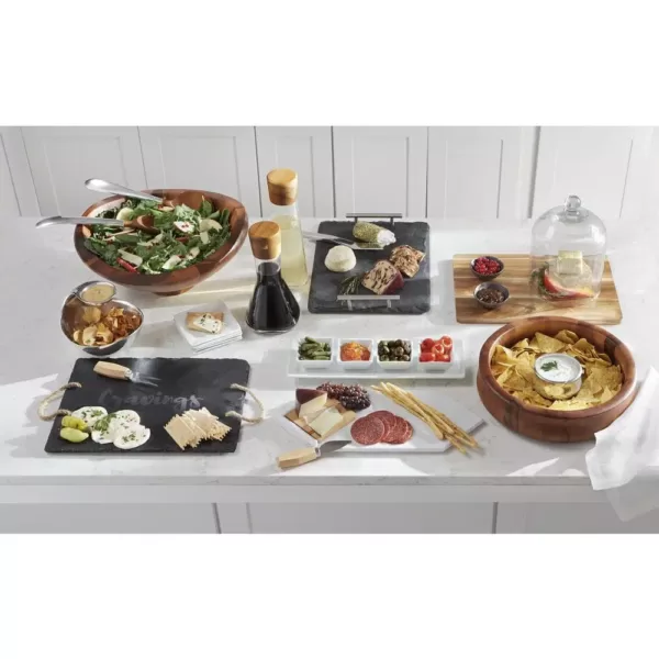 Cathy's Concepts "Cravings" 15.75 in. x 12 in. x .25 in. Slate Serving Board