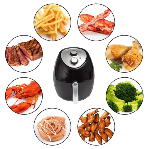 Classic Cuisine 3.7 Qt. Oil-Free Air Fryer