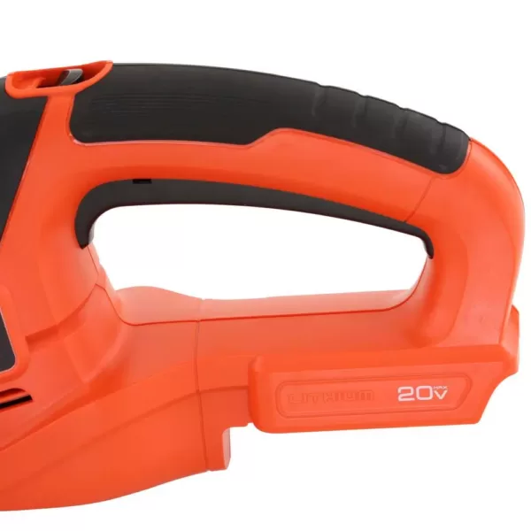BLACK+DECKER 22 in. 20V MAX Lithium-Ion Cordless Hedge Trimmer (Tool Only)