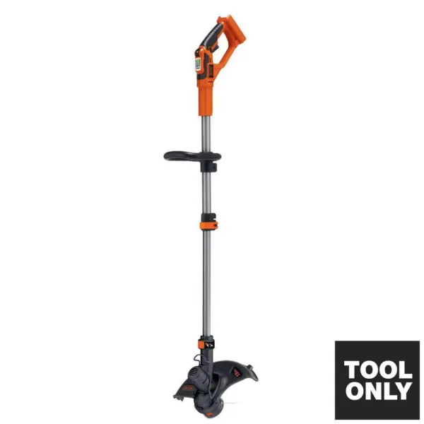 BLACK+DECKER 13 in. 40V MAX Lithium-Ion Cordless 2-in-1 String Grass Trimmer/Lawn Edger (Tool Only)
