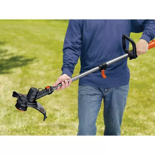 BLACK+DECKER 13 in. 40V MAX Lithium-Ion Cordless 2-in-1 String Grass Trimmer/Lawn Edger (Tool Only)