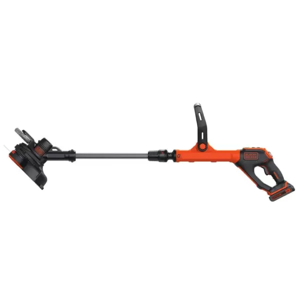 BLACK+DECKER 12 in. 20V MAX Lithium-Ion Cordless String Trimmer with (2) 1.5Ah Batteries and Charger Included