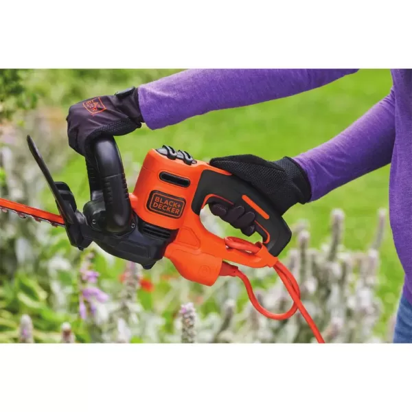 BLACK+DECKER 22 in. 4.0 Amp Corded Electric Hedge Trimmer