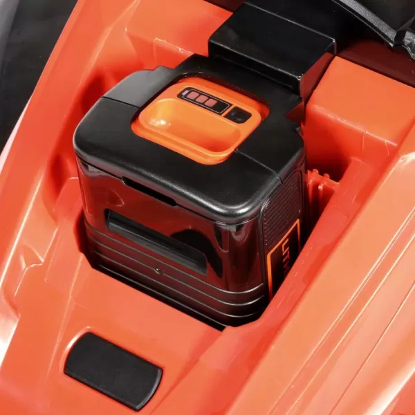 BLACK+DECKER 16 in. 40V MAX Lithium-Ion Cordless Battery Walk Behind Push Mower with (2) 2.0Ah Batteries and Charger Included
