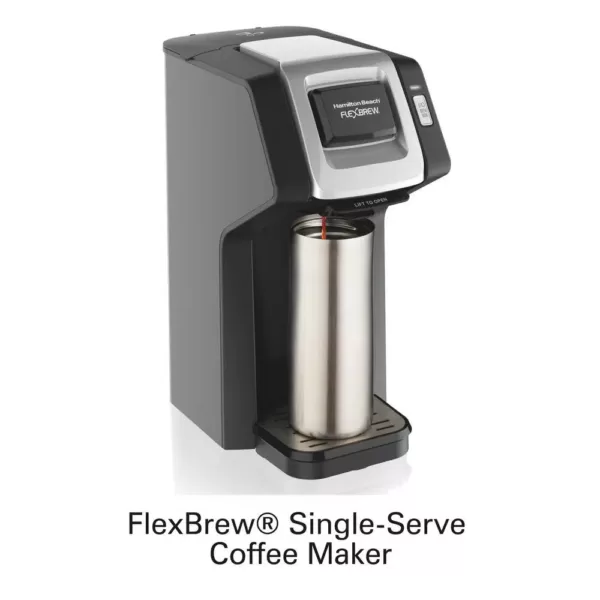 Hamilton Beach FlexBrew Black Single Serve Coffee Maker
