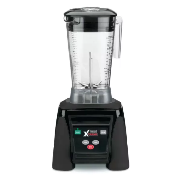 Waring Commercial Xtreme 64 oz. 2-Speed Black Blender with 3.5 HP, Electronic Keypad and BPA-Free Copolyester Container