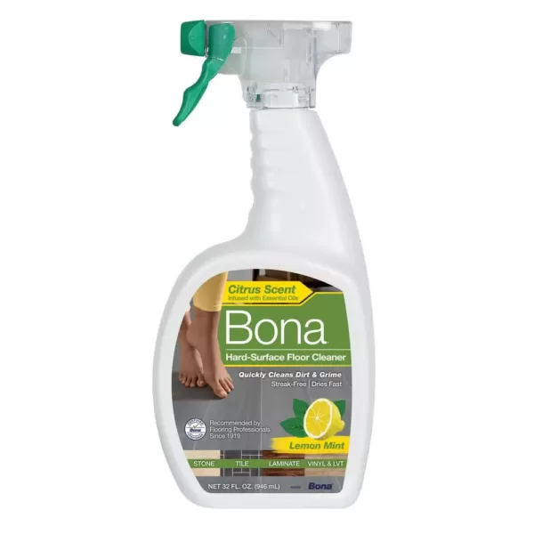 Bona 32 oz. Lemon Mint Hard-Surface Floor Cleaner