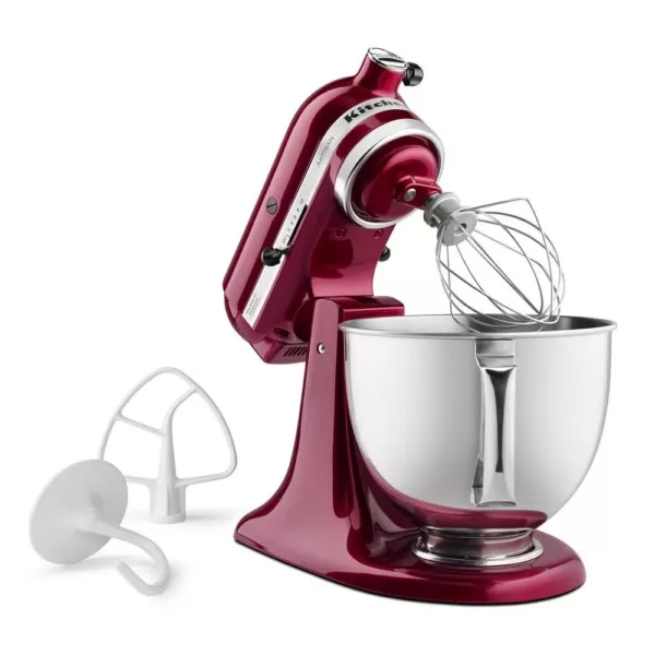 KitchenAid Artisan Series 5 Qt. 10-Speed Tilt-Head Stand Mixer-Bordeaux