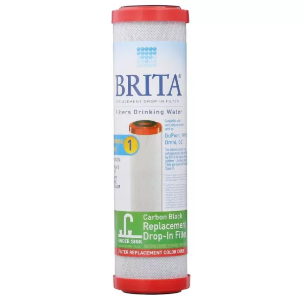 Brita Carbon Block Drop-In Replacement Filter