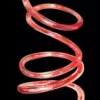 Brite Star 12 ft. 72-Light Red Round Rope LED Light