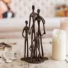 DANYA B Family of Five Bronze Sculpture