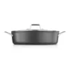 Calphalon Premier 7 qt. Hard-Anodized Aluminum Nonstick Saute Pan in Black with Glass Lid