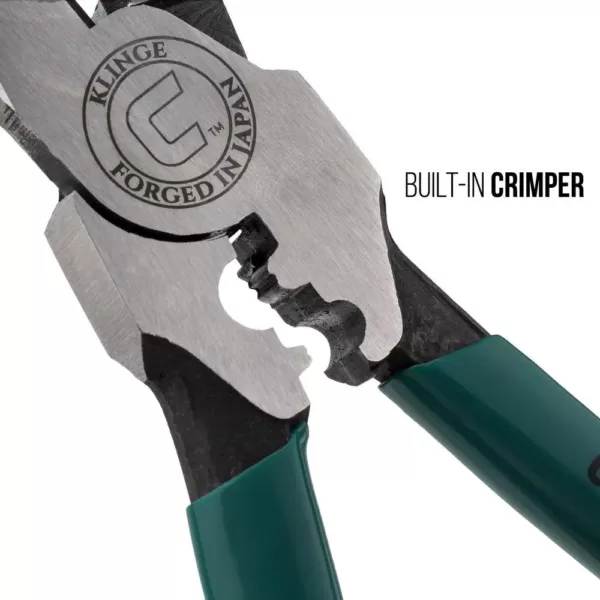 Capri Tools Klinge 9 in. High Leverage Combination Pliers with Crimper
