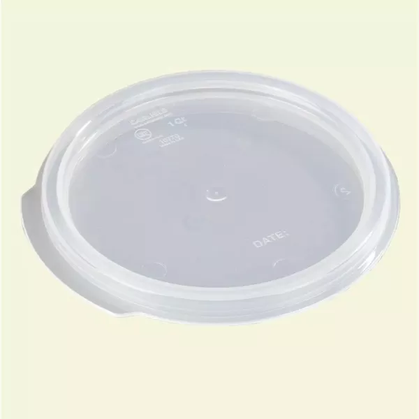 Carlisle Lid for 1 qt. See-Thru Polypropylene Round Storage Container (Case of12)