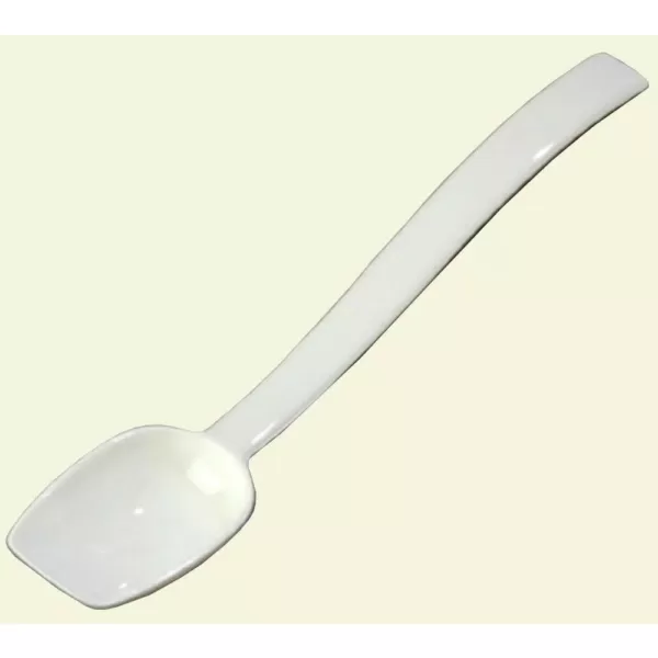 Carlisle Polycarbonate White Buffet Spoons Set of 12