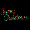 HOLIDYNAMICS HOLIDAY LIGHTING SOLUTIONS 44 in. Holidynamics LED Script Merry Christmas Sign
