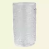 Carlisle 8 oz. SAN Plastic Pebble Optic Tumbler in Clear (Case of 24)
