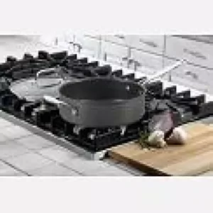 Cuisinart Chef's Classic 3.5 qt. Hard-Anodized Aluminum Nonstick Saute Pan in Black with Glass Lid