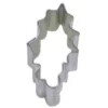 CybrTrayd 12-Piece Mini Holly Leaf Tinplated Steel Cookie Cutter & Recipe