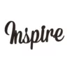 Lavish Home "Inspire" Metal Cutout Sign