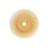 Dedeco Sunburst 3 in. x 3/8 in. 6 mic Radial Discs Extra-Fine Arbor Thermoplastic Cleaning and Polishing Tool (12-Pack)