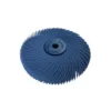 Dedeco Sunburst 3 in. 6-Ply Radial Discs 1/4 in. Fine 400-Grit Arbor Thermoplastic Cleaning and Polishing Tool