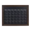 DesignOvation Beatrice Monthly Chalkboard Calendar Memo Board