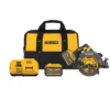 DEWALT FLEXVOLT 60-Volt MAX Cordless Brushless 7-1/4 in. Circular Saw with Brake with (2) FLEXVOLT 9.0Ah Batteries