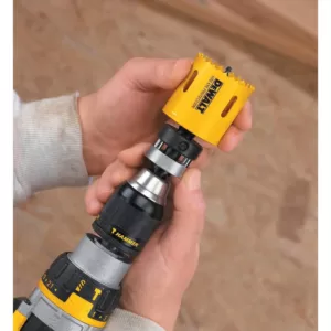 DEWALT 7/16 in. Shank Quick Change Mandrel Fits Hole Saws 1-1/4 in. - 6 in.