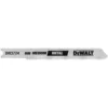 DEWALT 3 in. 18 TPI Medium Metal Cutting Jig Saw Blade Bi-Metal U-Shank (5-Pack)