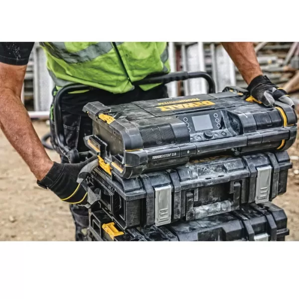 DEWALT TOUGHSYSTEM 2.0 Bluetooth Radio/Charger XDC Depot