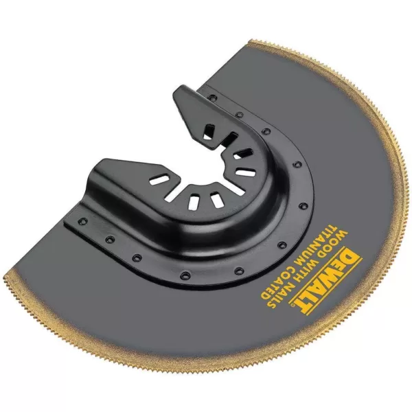 DEWALT Titanium Oscillating Flush Cut Blade