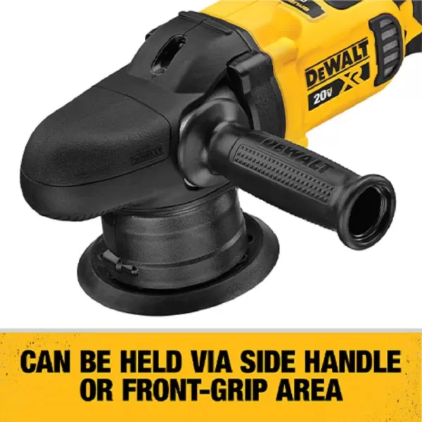 DEWALT 20-Volt MAX XR Cordless Brushless 5 in. Variable Speed Random Orbit Polisher (Tool Only)