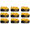 DEWALT 20-Volt MAX XR Premium Lithium-Ion 4.0Ah Battery Pack (9-Pack)