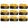 DEWALT 20-Volt MAX XR Premium Lithium-Ion 5.0Ah Battery Pack (9-Pack)