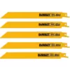 DEWALT 8 in. 18 Teeth per in. Demolition Reciprocating Saw Blade (5-Pack)