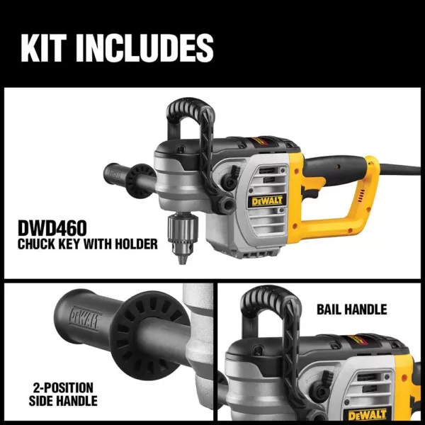 DEWALT 1/2 in. Variable Speed Reversing Stud and Joist Drill with Clutch and Bind-Up Control