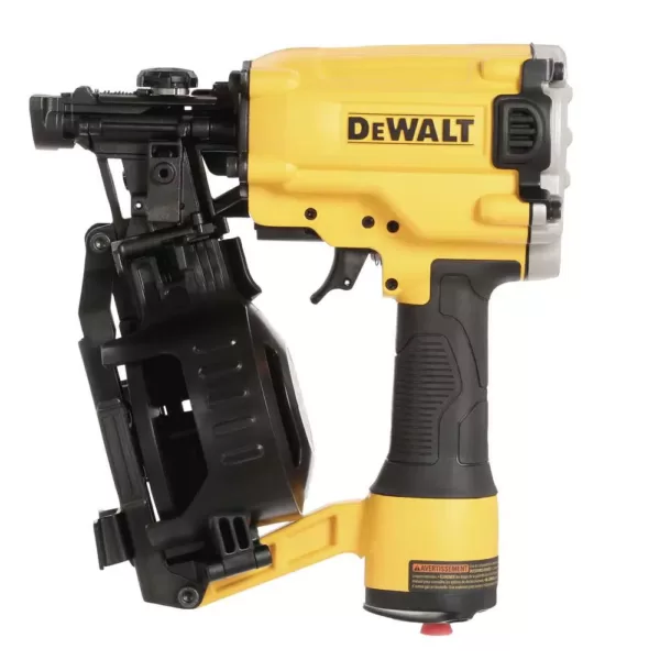 DEWALT Pneumatic 15° Coil Roofing Nailer