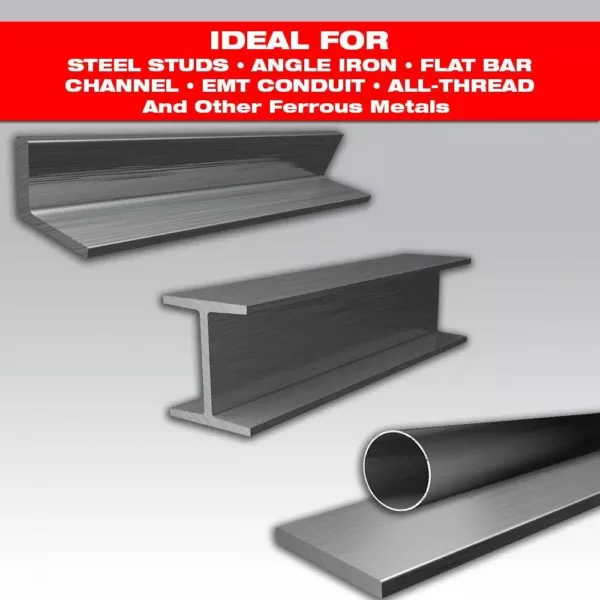 DIABLO 12 in. x 60-Tooth Steel Demon Cermet II Carbide Blade for Ferrous Metals & Stainless Steel
