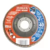 DIABLO 4-1/2 in. 40-Grit Steel Demon Grinding and Polishing Flap Disc with Type 29 Conical Design