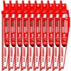 DIABLO 6 in. 5/7 TPI Demo Demon Carbide Teeth Reciprocating Blade for Nail Embedded Wood (10-Pack)